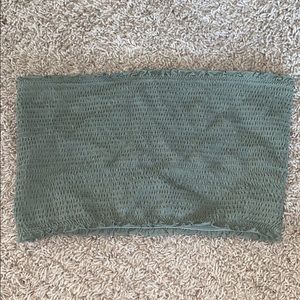 Green tube top
